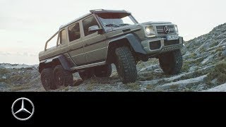 MercedesBenz G 63 AMG 6x6 The SuperOffroader [upl. by Vachell]