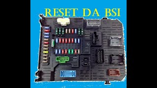 Reset da BSI Citroen Peugeot [upl. by Ygiaf]