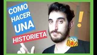 Como hacer una Historieta a mano CREATIVA [upl. by Ikir]