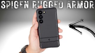 Samsung Galaxy S23 Case  Spigen Rugged Armor [upl. by Ailed]