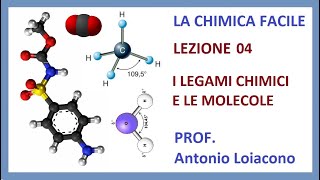 LA CHIMICA FACILE  Lezione 04  I legami chimici [upl. by Randene]