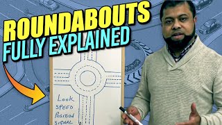 Roundabouts driving lessons  How to deal with roundabouts  Learning to drive [upl. by Alyac]