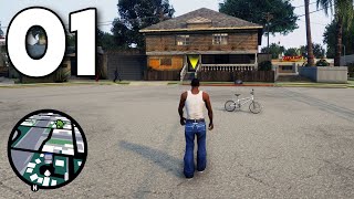 GTA San Andreas Remastered  Part 1  The Beginning [upl. by Aiepoissac]