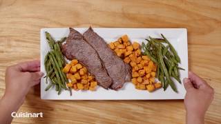 Cuisinart®  Air Fryer Steak amp Veggies Recipe [upl. by Yruoc]