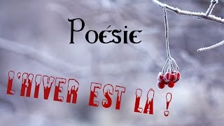 Poésie ⛄ Lhiver est là de Karine Persillet 🎄 [upl. by Metzgar]