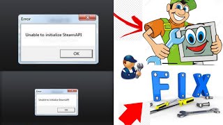 How to fixquot Unable to Initialized by SteamAPIquot in all Softwares [upl. by Amak913]
