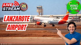 247 Live from Lanzarote Airport The Ultimate Plane Spotting Experience [upl. by Lemart]