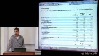 James Webb How to Read a Financial Statement Crowell School of Business [upl. by Atihcnoc]