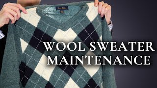 How to Wash and Maintain Wool Sweaters  Laundry Hacks [upl. by Iznik]