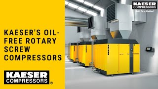 Kaesers Oilfree Rotary Screw Compressors [upl. by Ailedo]