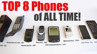 Best Phones Ever  Top 8 Best Phones of All Time [upl. by Haliehs]