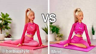 Recreating Popular BARBIE Doll INSTAGRAM Photos  Barbie Doll Videos [upl. by Ario957]