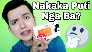 Kojie San Soap Review  Nakakaputi Nga Ba [upl. by Nyladgam176]