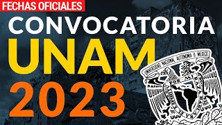 Convocatoria UNAM 2023 [upl. by Esac]