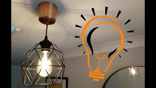 Install a Light Fitting  IKEA Hemma [upl. by Aeret]