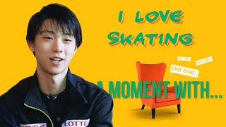 A MOMENT WITHYuzuru Hanyu JPN [upl. by Suoirred]