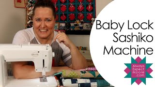 Quilting with the Sashiko Machine [upl. by Digirb372]