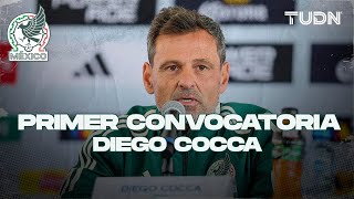 🔴 EN VIVO  Primer convocatoria de Diego Cocca  Selección Mexicana  TUDN [upl. by Ecinaj550]