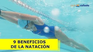 9 BENEFICIOS de la NATACIÓN [upl. by Aehcsrop]