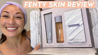 Fenty Skin Review My Honest Thoughts amp Skincare Routine  SKINCARE [upl. by Mide111]