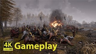 Ancestors Legacy  Skirmish 4K Gameplay [upl. by Eninnej]