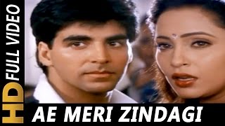 Ae Meri Zindagi Tere Bin  Kumar Sanu Sadhana Sargam  Zakhmi Dil 1994 Songs  Akshay Kumar [upl. by Thorrlow]