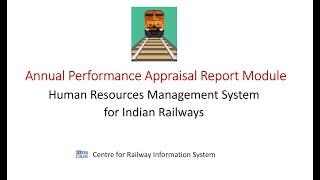 How to Fill APAR Online in HRMS Application [upl. by Neenaj249]