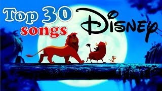 top 30 Disney songs [upl. by Letnohs]