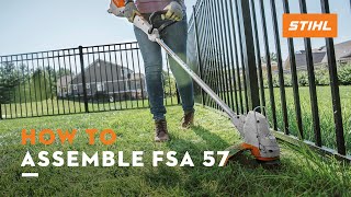 How to Assemble FSA 57  STIHL Tutorial [upl. by Elicia]