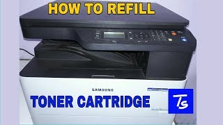 REFILL TONER CARTRIDGE in xeroxPrinter  Samsung K2200   English [upl. by Ellehcam]