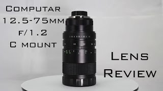 Computar 12575mm F12 Lens Review BMPCC [upl. by Atrice]