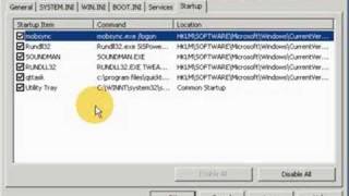 How To Use MSConfig Microsoft System Configuration [upl. by Heisser132]