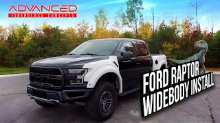 ADV FIBERGLASS FORD RAPTOR CONVERSION  INSTALL [upl. by Eula]