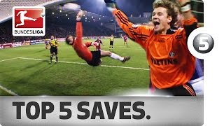 Jens Lehmann  Top 5 Saves [upl. by Sellig]