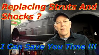 How To Replace Front Struts And Rear Shocks Ford Mustang [upl. by Yerd438]