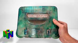 I Restored This Yellowed Junk Nintendo 64  Retro N64 Console Restoration [upl. by Itnaihc]