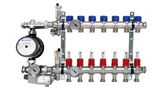 Jak funguje rozdělovač pro kombinaci podlahového topení a radiátorů [upl. by Anirtik321]