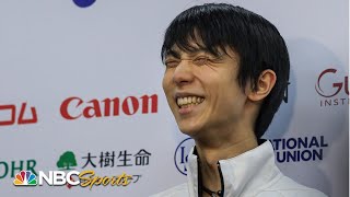 Yuzuru Hanyus WORLD RECORD short program at Four Continents  NBC Sports [upl. by Avot]