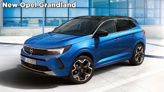 New Opel Grandland facelift 2022 revealed  Visual Review Interior Exterior [upl. by Edra]