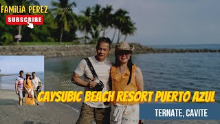 CAYSUBIC BEACH RESORT PUERTO AZUL TERNATE CAVITE [upl. by Madden]