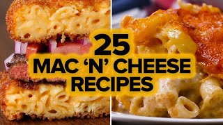 25 Mac N Cheese Recipes [upl. by Dnaletak725]