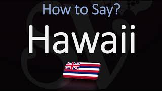 How to Pronounce Hawaii English Vs Hawaiian Pronunciation [upl. by Par]