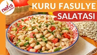 YEDİKÇE YİYECEKSİNİZ❗😋 KURU FASULYE SALATASI TARİFİ [upl. by Rodmun112]