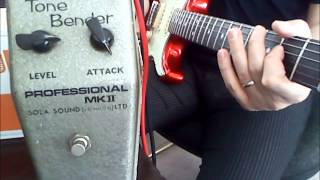 Sola Sound Professional MKII Tone Bender tonebender [upl. by Assirat124]