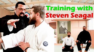 Whats it like Training with Steven Seagal today [upl. by Yesnel367]