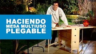 ¿Cómo hacer una mesa multiuso plegable [upl. by Amling]