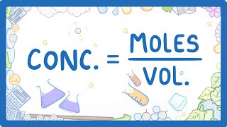 GCSE Chemistry  Moles Concentration amp Volume Calculations 29 [upl. by Kalb792]