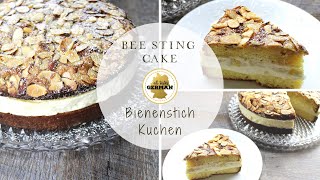 Bee Sting Cake  Authentic German Recipe for Bienenstich cake [upl. by Aneri]