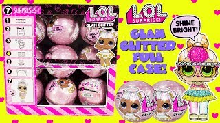 LOL Surprise Glam Glitter Series FULL CASE Cupcake Kids Club [upl. by Ynot352]