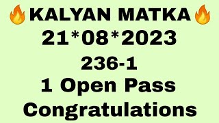 Kalyan Matka 2182023 Satta Matka Kalyan Result [upl. by Rotsen]